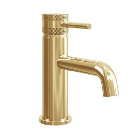 Luxe Basin Mixer Brushed Brass